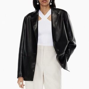 Aritzia babaton logan blazer small black